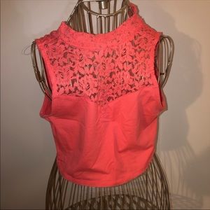 Beautiful flower crop top